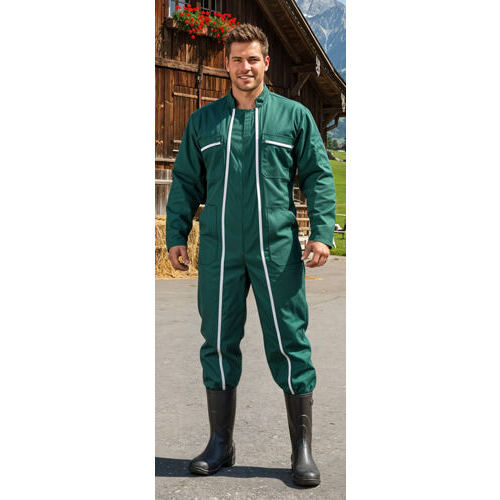 Arbeitsoverall 2-Zip Doppel-Reissverschluss grün