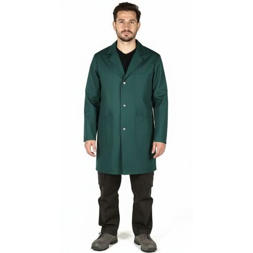 Arbeitsmantel Classic (leicht) flaschengrün Fischer Pêcheur