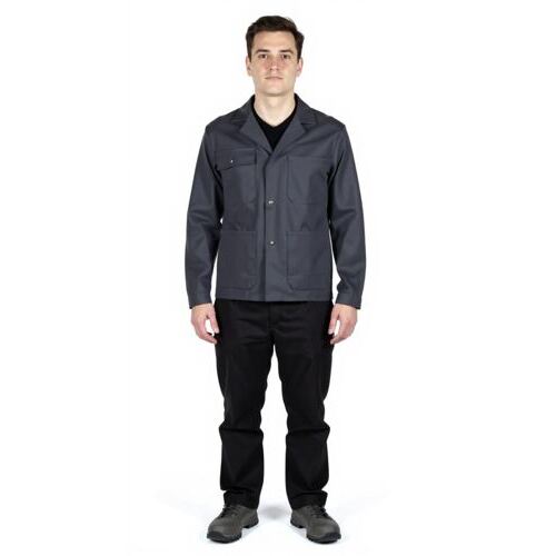 Arbeitsjacke Classic anthrazit Fischer Pêcheur