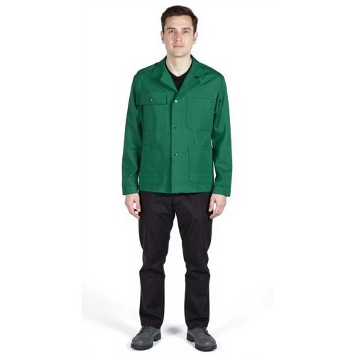 Arbeitsjacke Classic grün Fischer Pêcheur