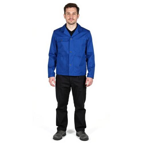 Arbeitsjacke Classic (leicht) royalblau Fischer Pêcheur
