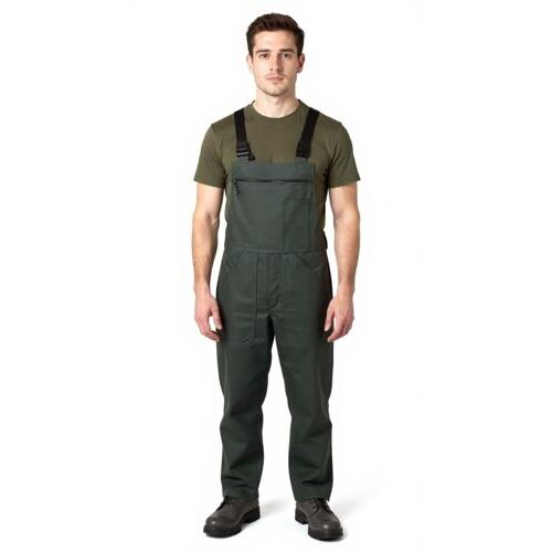 Arbeitslatzhose Classic flaschengrün von Fischer Pêcheur