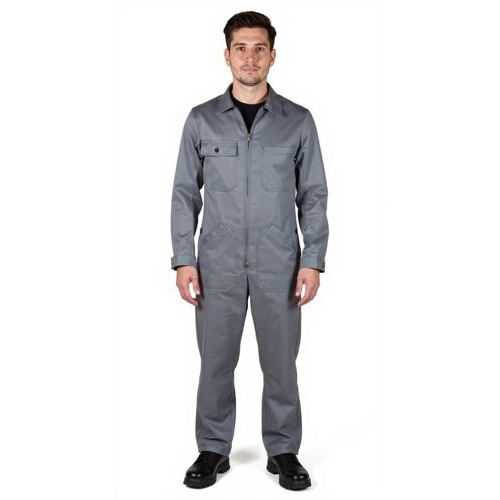 Arbeitsoverall Basic feldgrau Fischer Pêcheur