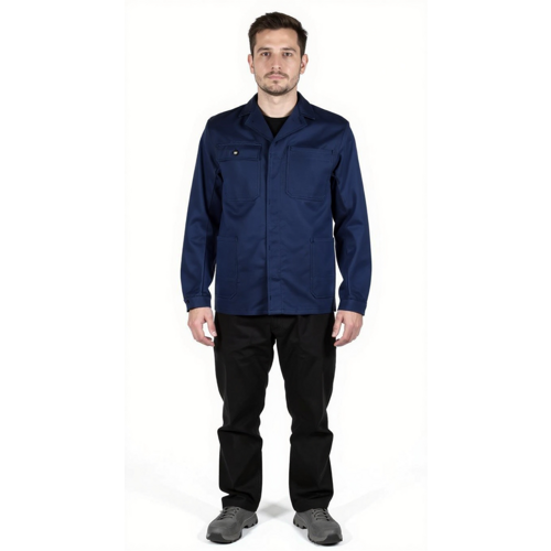 Giacca da lavoro Basic blu scuro Fischer Pêcheur