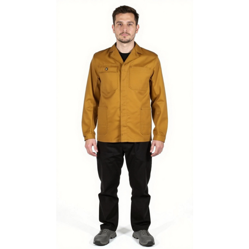 Giacca da lavoro Basic kaki Fischer Pêcheur