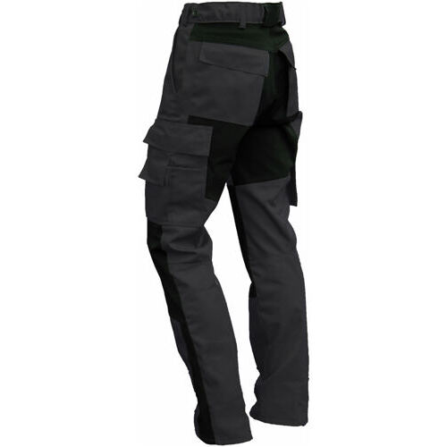 Winterarbeitshose Stretch mit Fleece anthrazit-schwarz Fischer Pêcheur