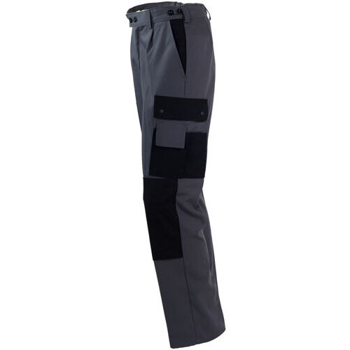 Arbeitshose & Freizeithose mit Knietaschen anthrazit von Fischer Pêcheur