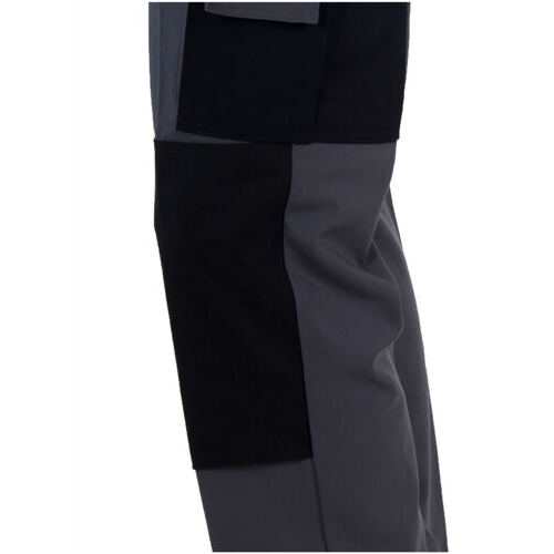 Pantaloni da lavoro e pantaloni casual con tasche sulle ginocchia, color antracite, di Fischer Pêcheur