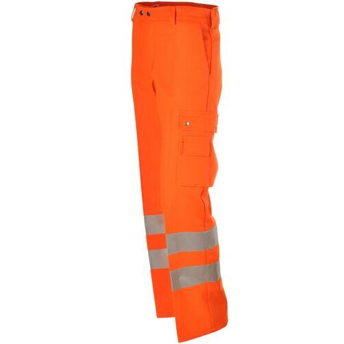 Warnschutzhose orange mit Leuchtstreifen von Fischer Pêcheur