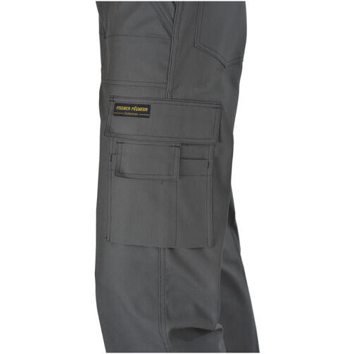 Arbeitshose &amp; Trekkinghose Canvas grau von Fischer Pêcheur