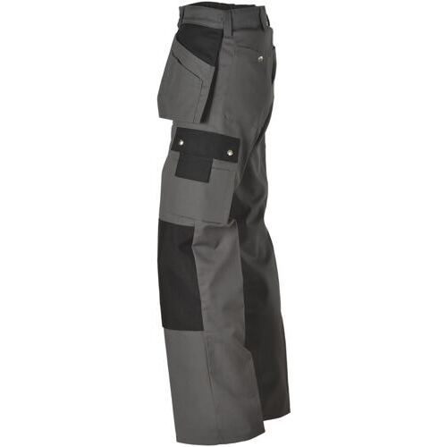 Arbeitshose Handwerkerhose grau-schwarz von Fischer Pêcheur