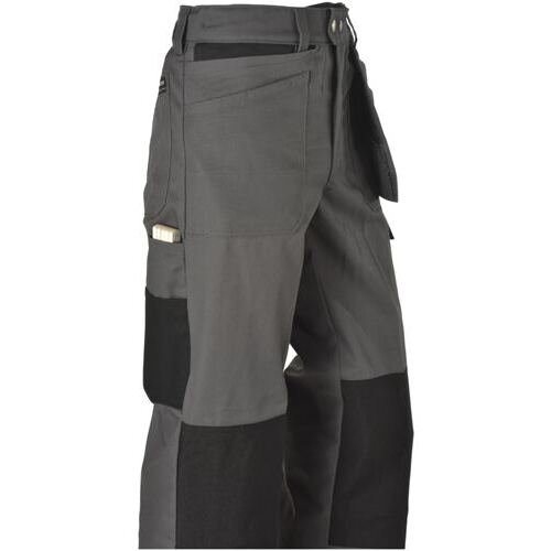 Arbeitshose Handwerkerhose grau-schwarz von Fischer Pêcheur