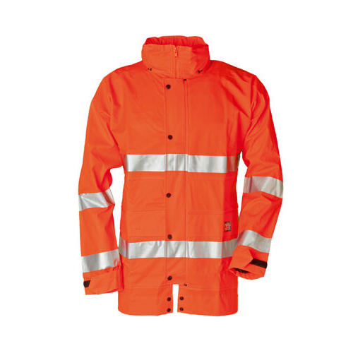 RUKKA R-Flex Regenjacke orange EN ISO 20471 (Kl. 3)