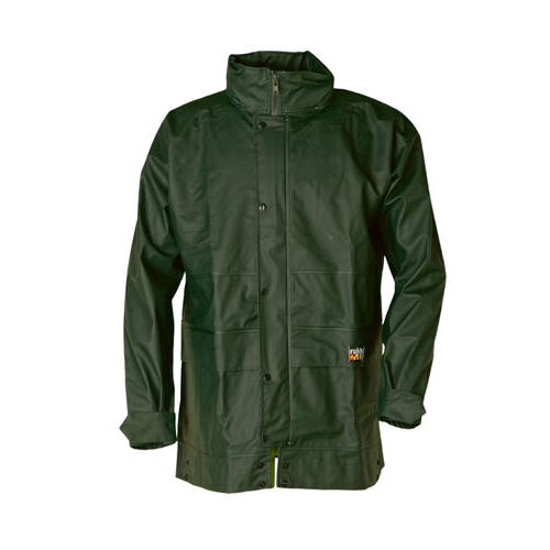 RUKKA R-Flex Regenjacke olive-grün